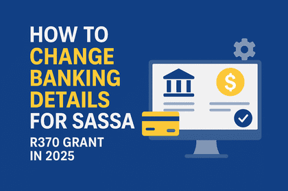Change Banking Details for SASSA