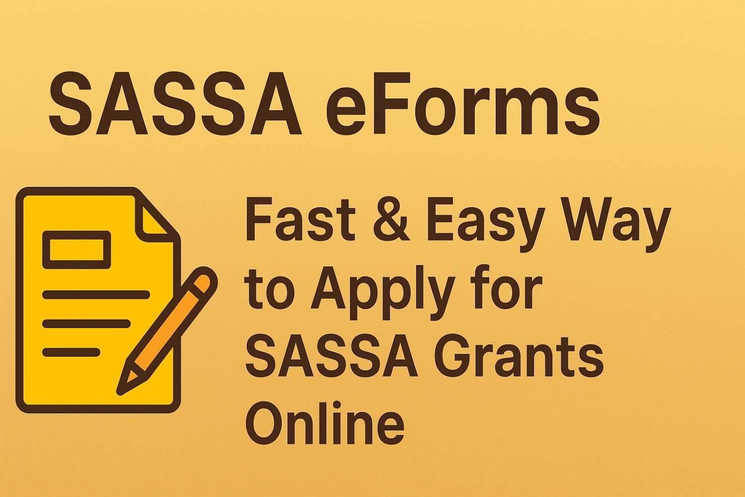 SASSA eForms