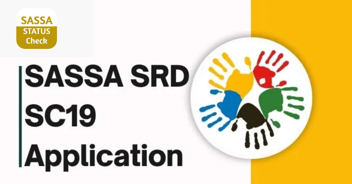 SASSA SRD SC19 Grant Application